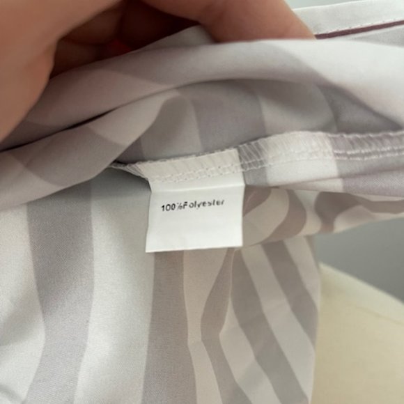 Brown and White Stripped Sundress - Picture 3 of 3